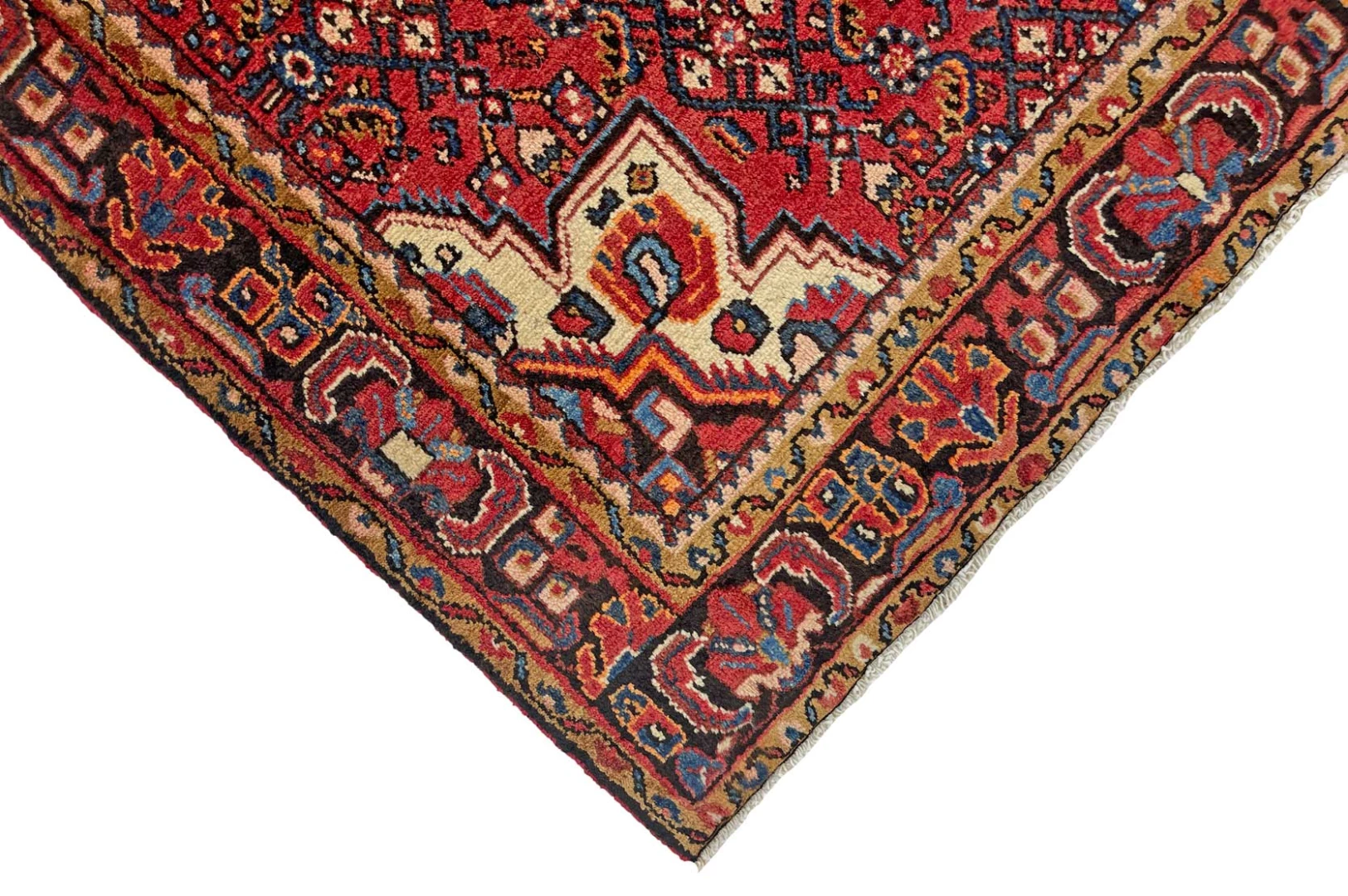 Perserteppich 232 × 142 cm aus Wolle, handgeknüpft