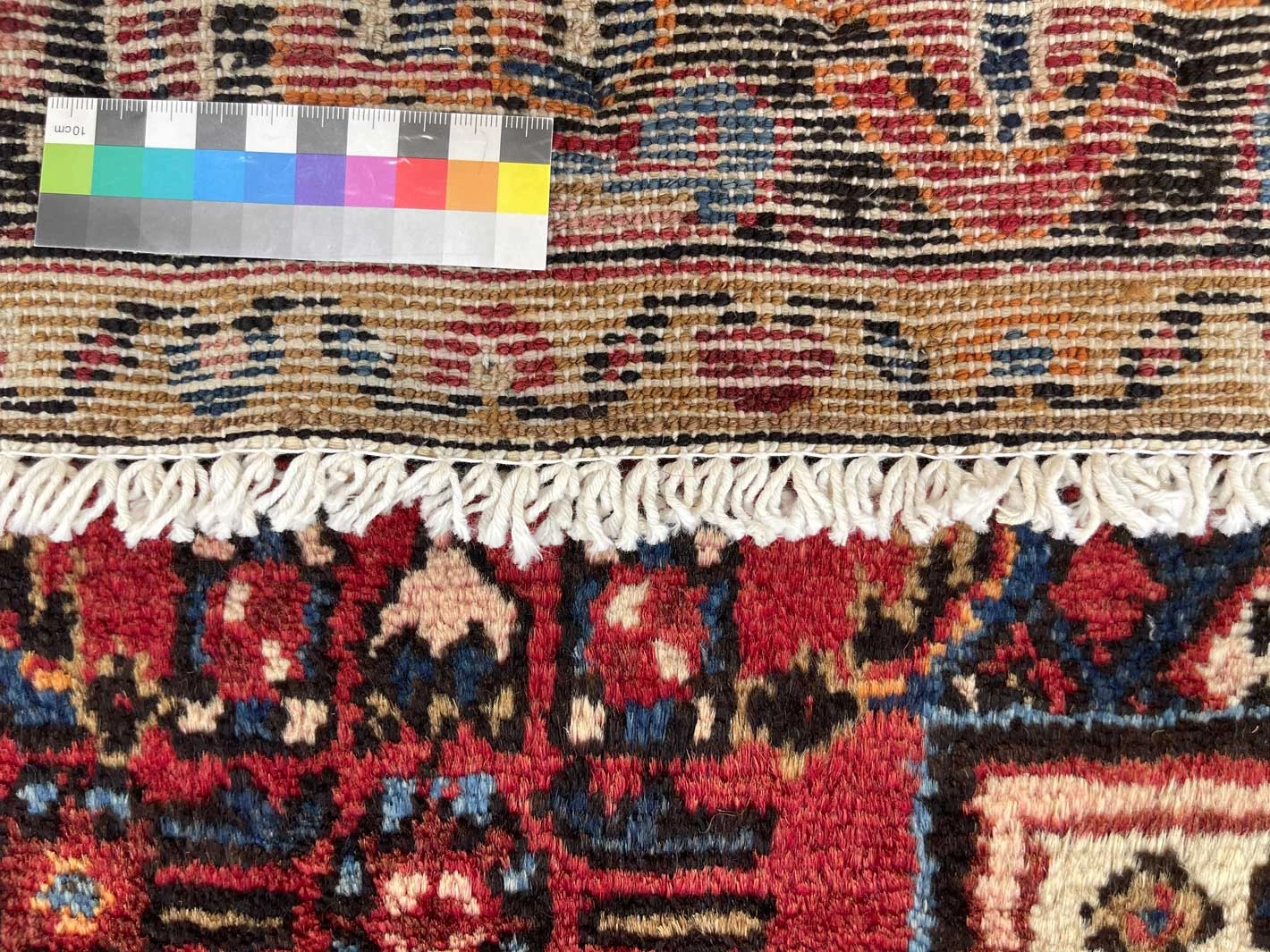 Perserteppich 232 × 142 cm aus Wolle, handgeknüpft