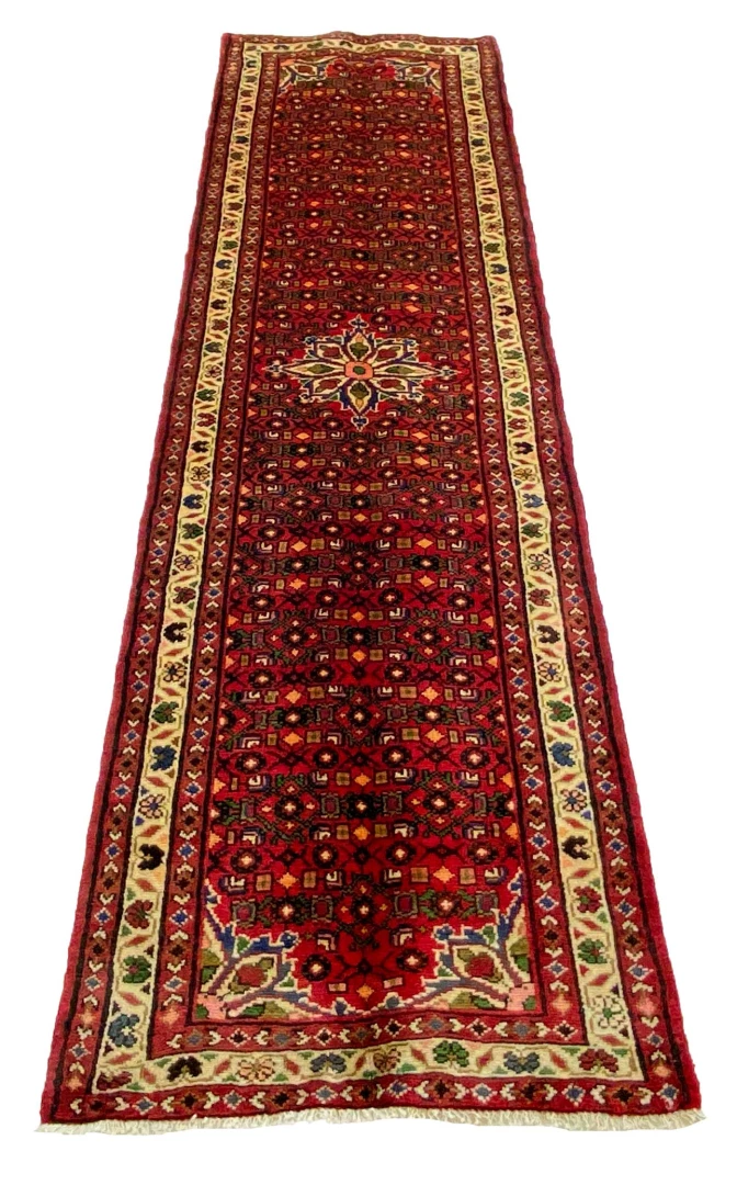 Perserteppich 289 × 81 cm aus Wolle, handgeknüpft