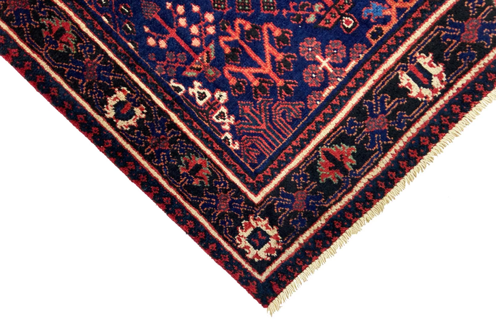Orientteppich 206 × 131 cm aus Wolle, handgeknüpft