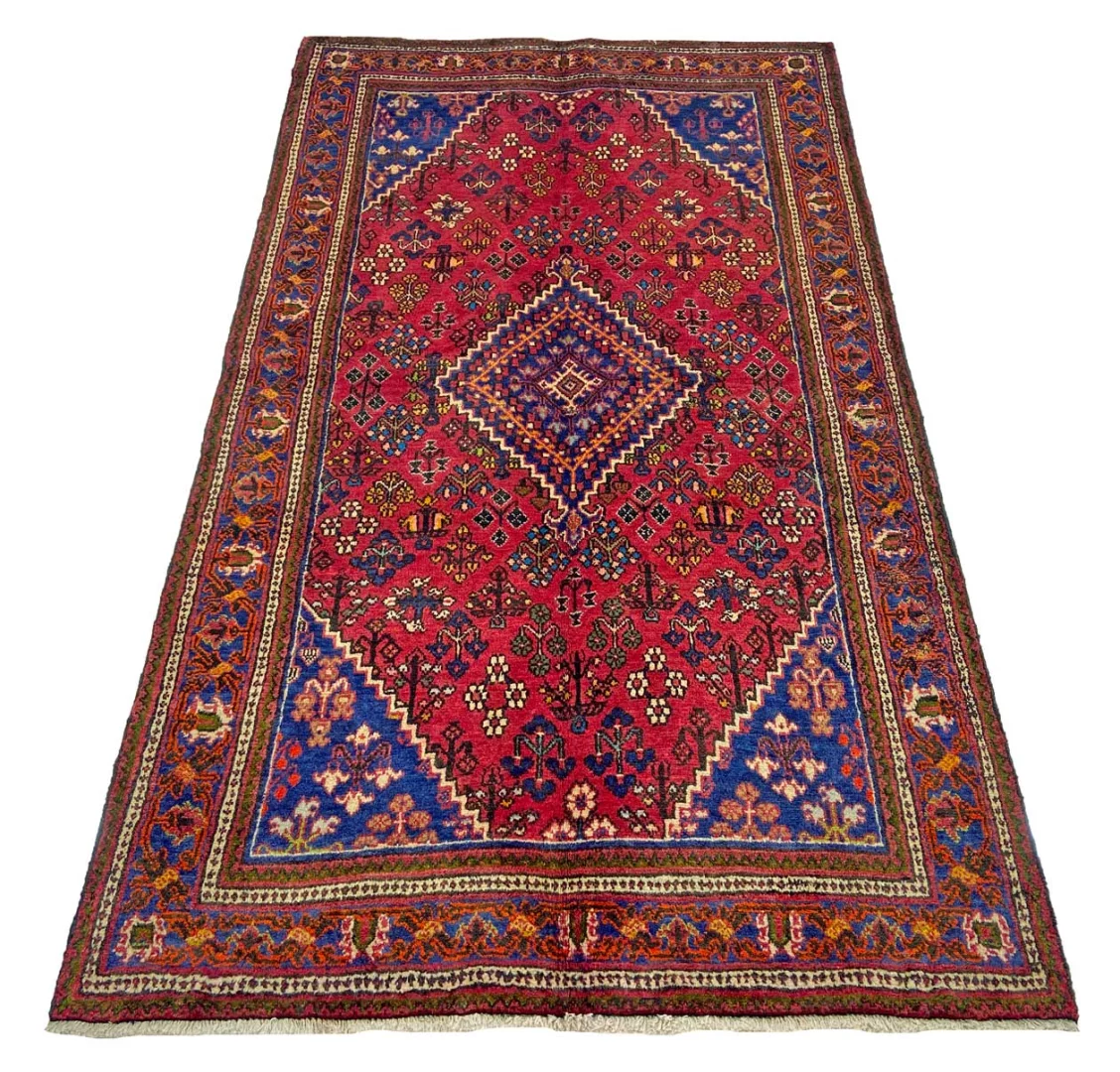Handgeknüpfter Orientteppich, 225 × 128 cm, Wolle