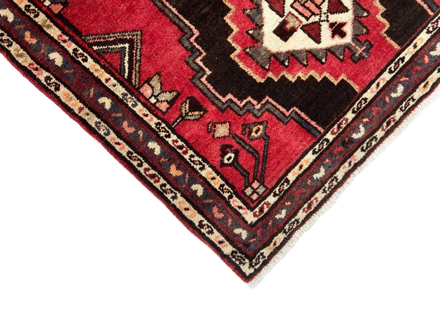 Hamadan Perserteppich aus Iran, 145 × 104 cm