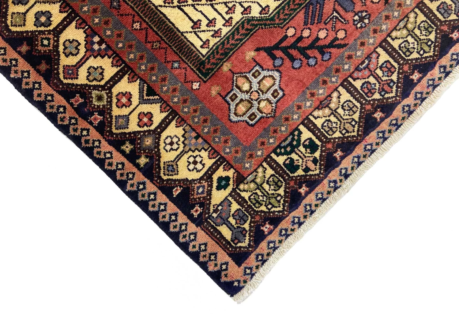 Hamadan Perserteppich aus Iran, 150 × 108 cm