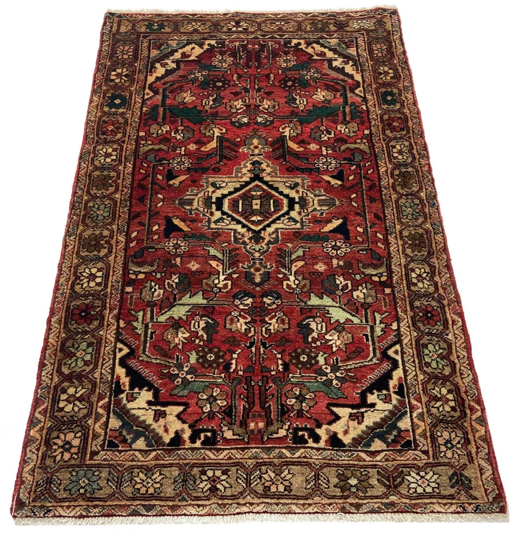 Hamadan Perserteppich aus Iran, 160 × 101 cm