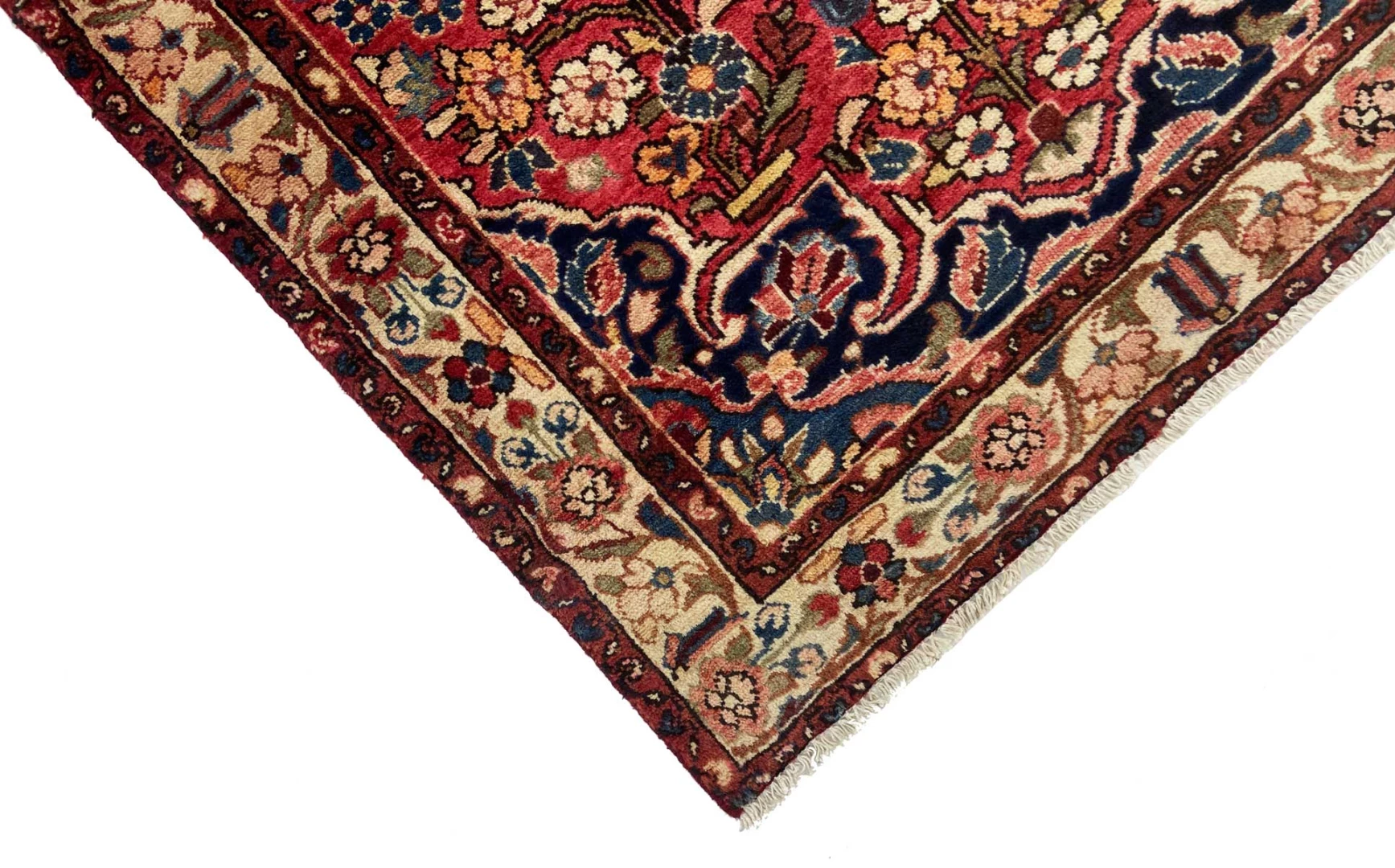 Handgeknüpfter Hamadan Perserteppich, 167 × 103 cm, Wolle