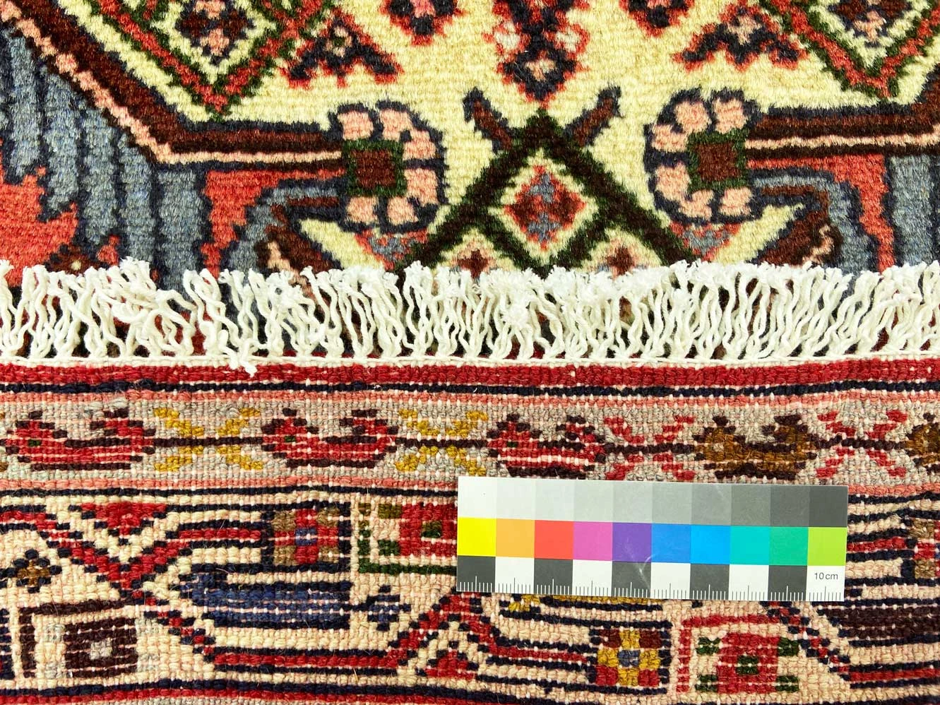 Handgeknüpfter Hamadan Perserteppich, 188 × 76 cm, Wolle