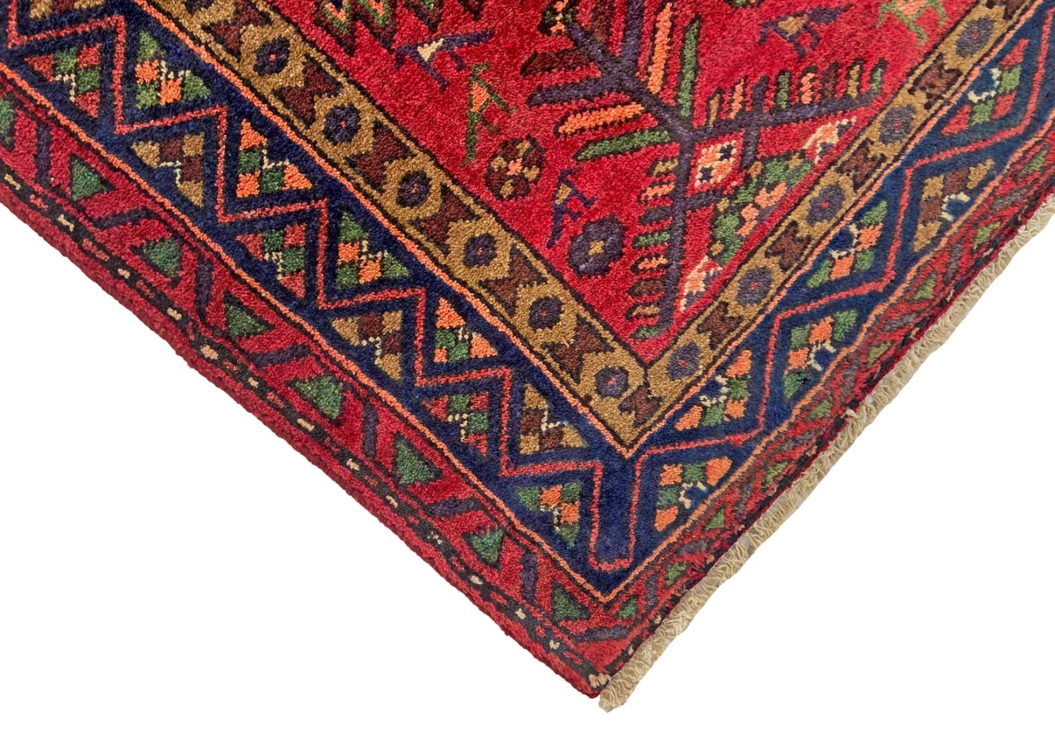 Hamadan Perserteppich aus Iran, 205 × 129 cm