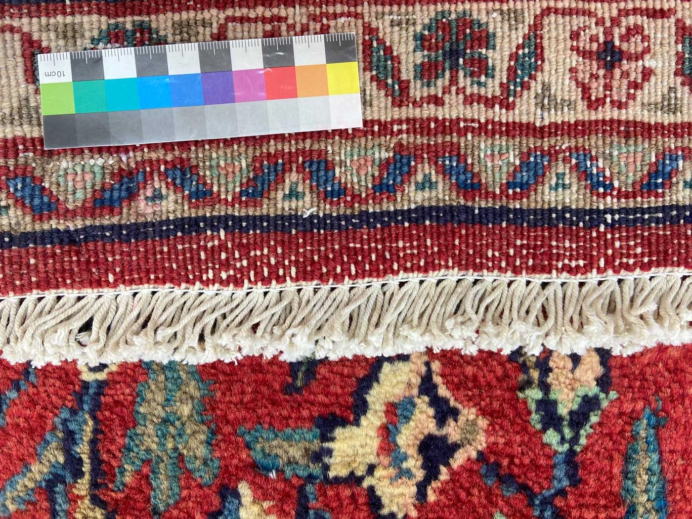 Hamadan Perserteppich 207 × 134 cm aus Wolle, handgeknüpft