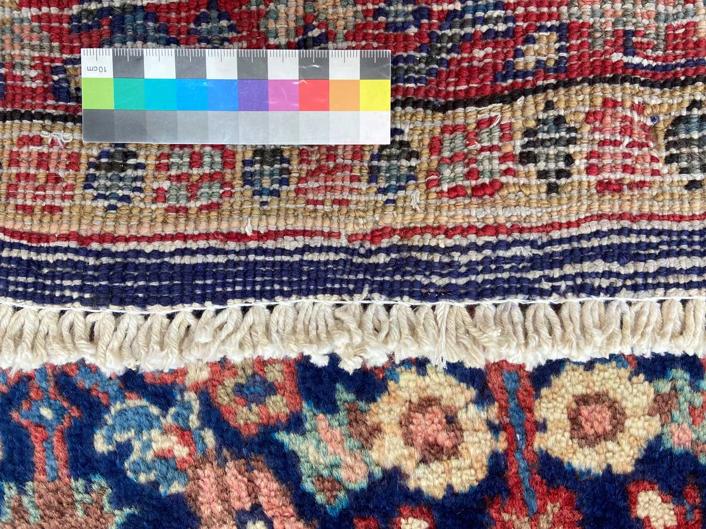 Handgeknüpfter Hamadan Perserteppich, 209 × 133 cm, Wolle