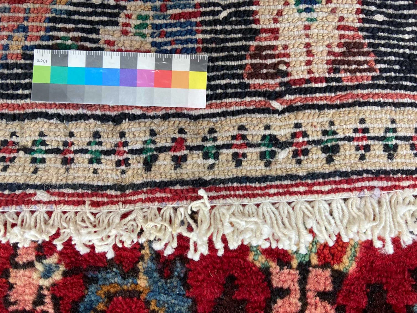 Hamadan Perserteppich 210 × 135 cm aus Wolle, handgeknüpft