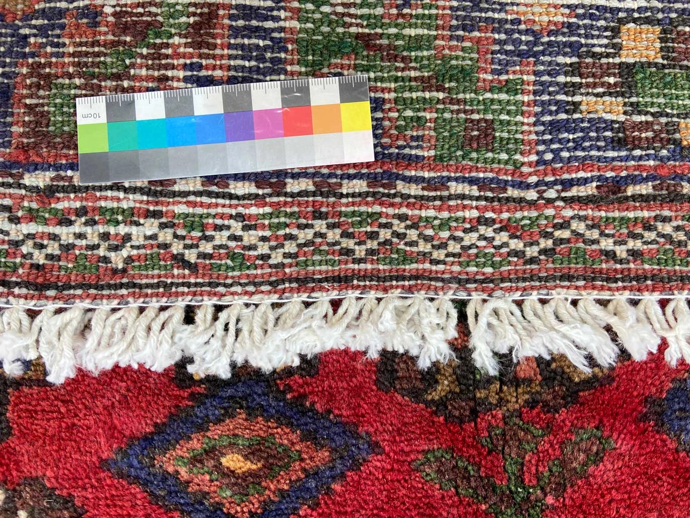 Handgeknüpfter Hamadan Perserteppich, 212 × 140 cm, Wolle