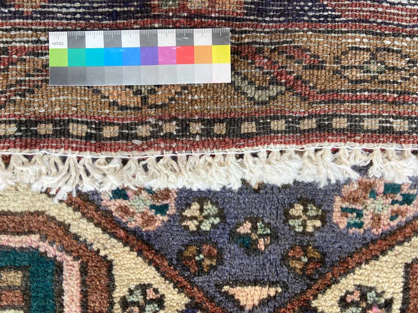 Hamadan Perserteppich 218 × 137 cm aus Wolle, handgeknüpft