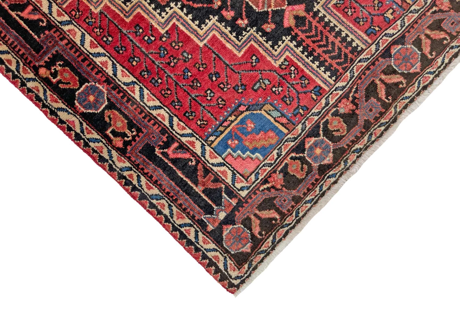 Hamadan Perserteppich aus Iran, 227 × 124 cm