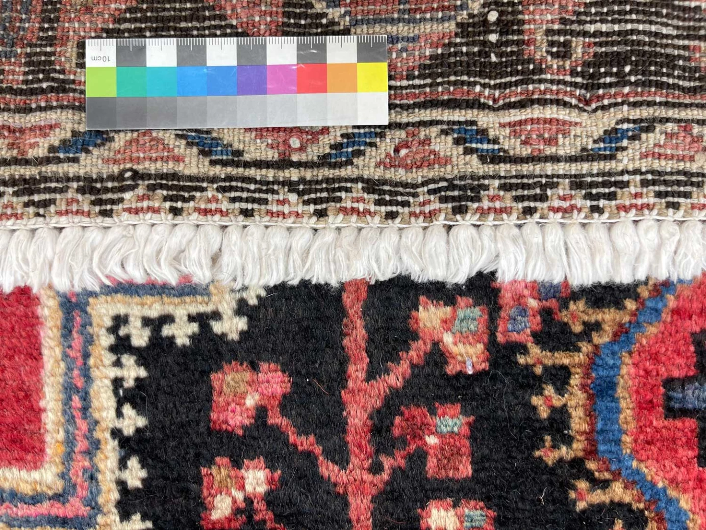 Hamadan Perserteppich aus Iran, 227 × 124 cm