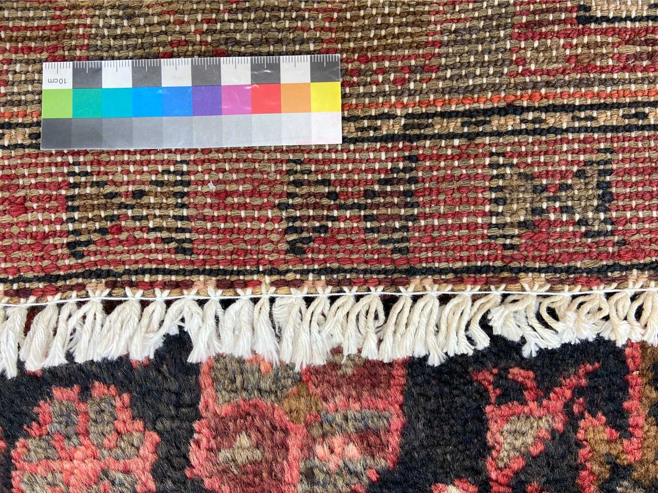 Hamadan Perserteppich 228 × 154 cm aus Wolle, handgeknüpft