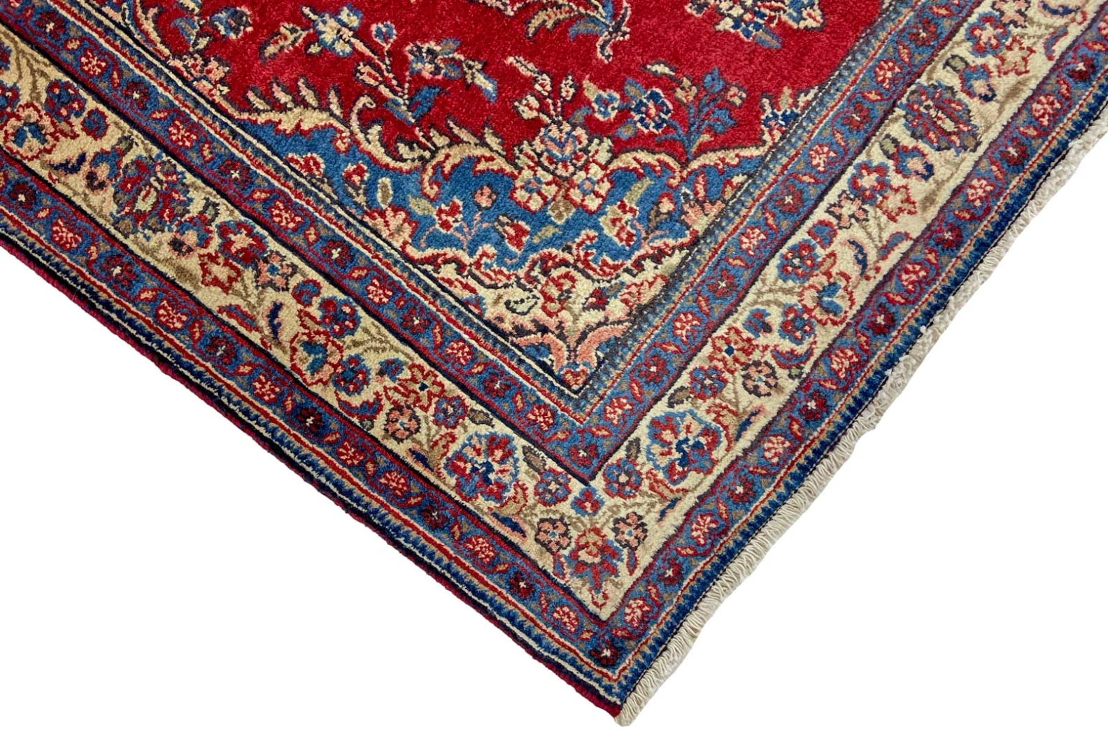 Hamadan Perserteppich 229 × 139 cm aus Wolle, handgeknüpft
