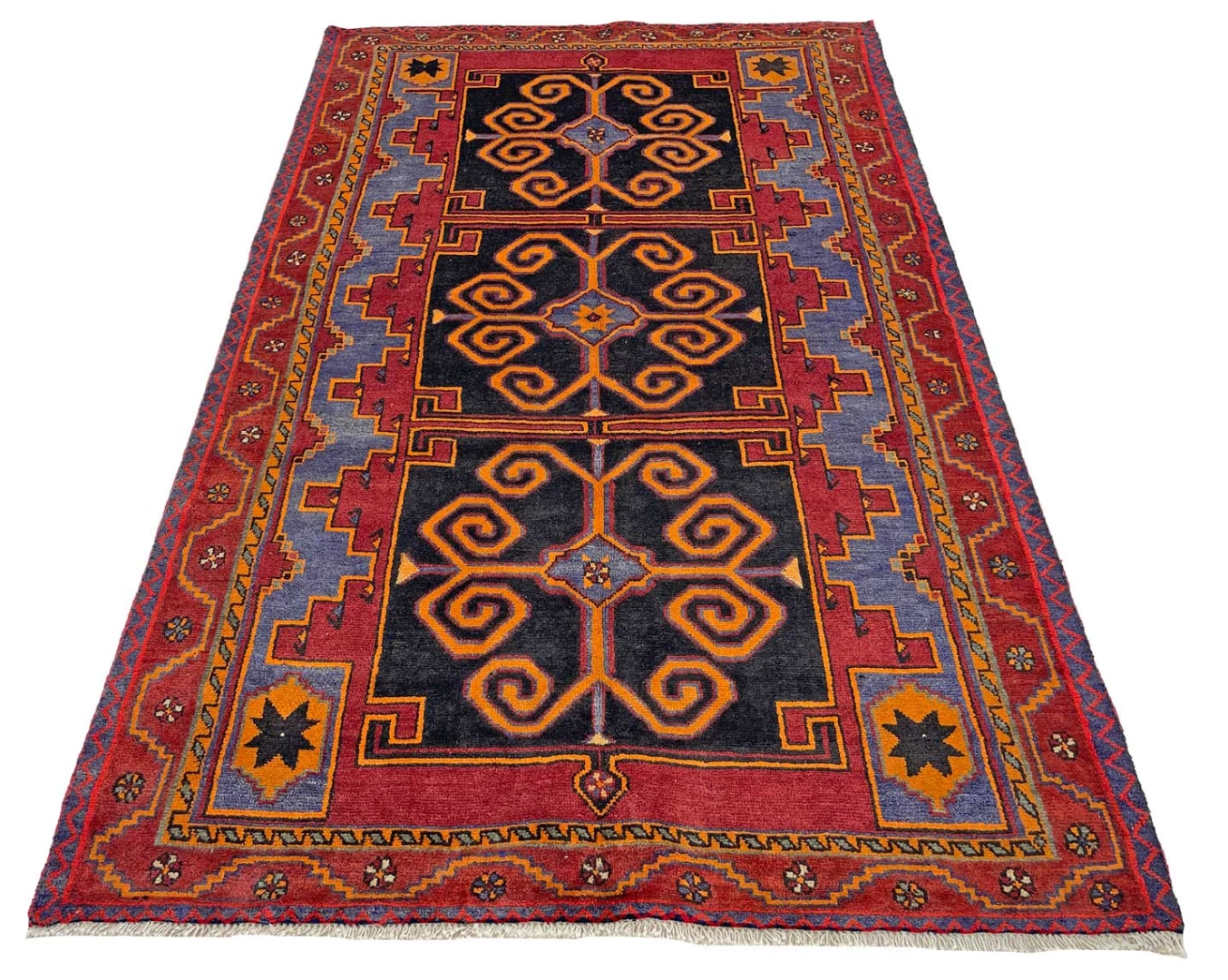 Hamadan Perserteppich aus Iran, 230 × 141 cm
