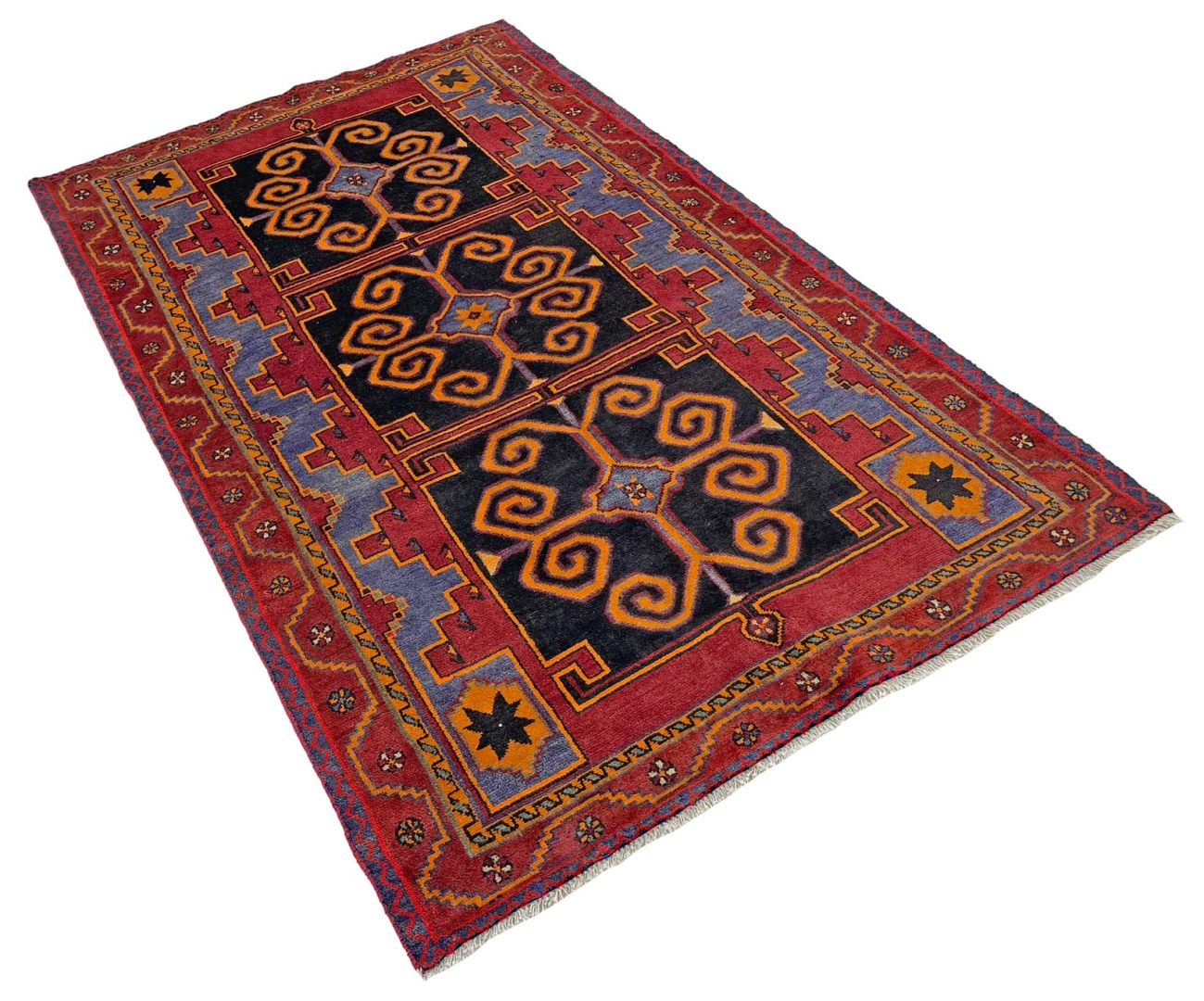 Hamadan Perserteppich aus Iran, 230 × 141 cm