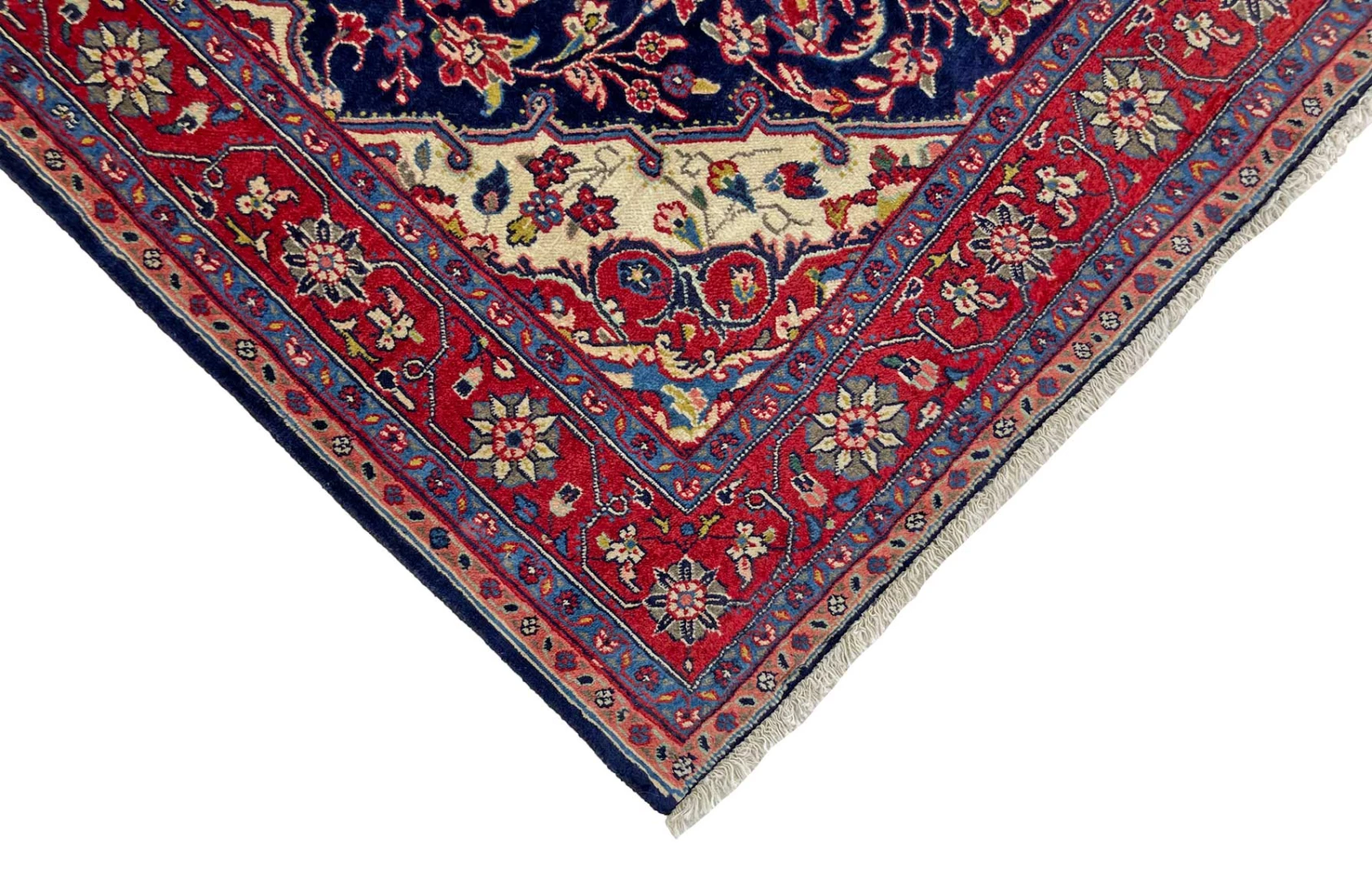 Handgeknüpfter Hamadan Perserteppich, 234 × 131 cm, Wolle