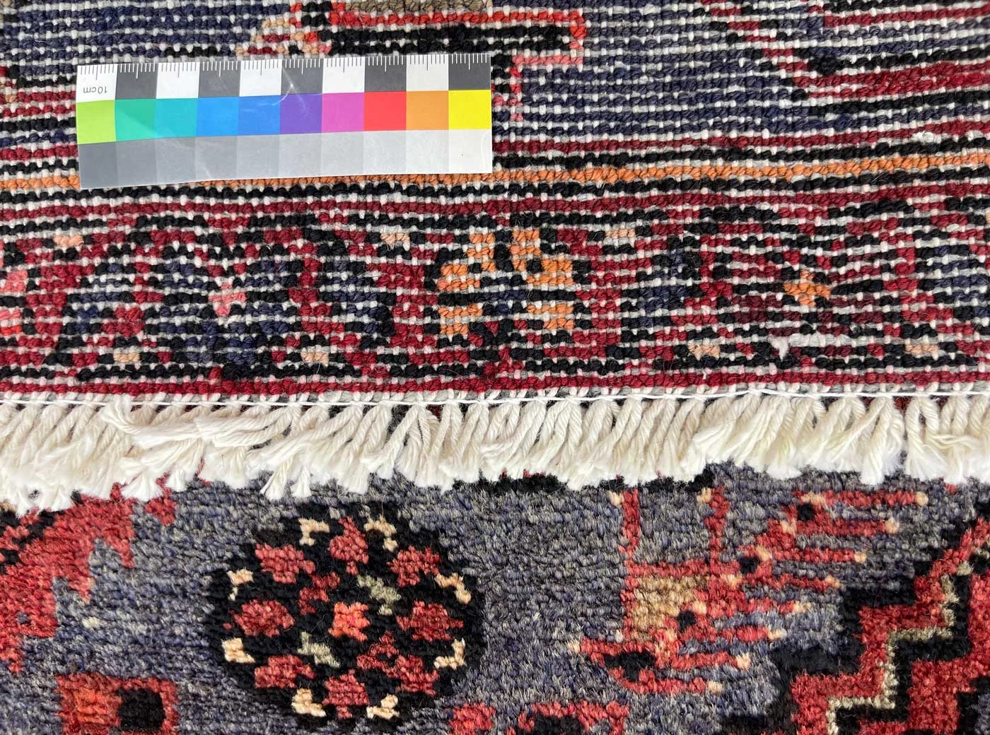 Hamadan Perserteppich 237 × 131 cm aus Wolle, handgeknüpft