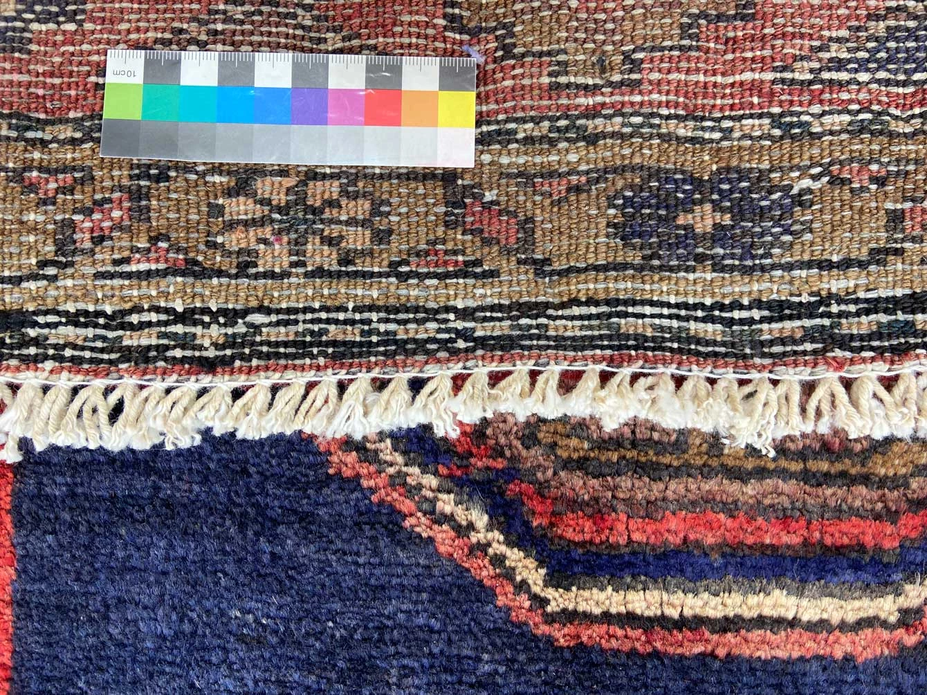 Hamadan Perserteppich 237 × 131 cm aus Wolle, handgeknüpft