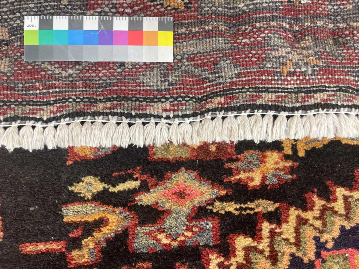 Handgeknüpfter Hamadan Perserteppich 246 × 145 cm