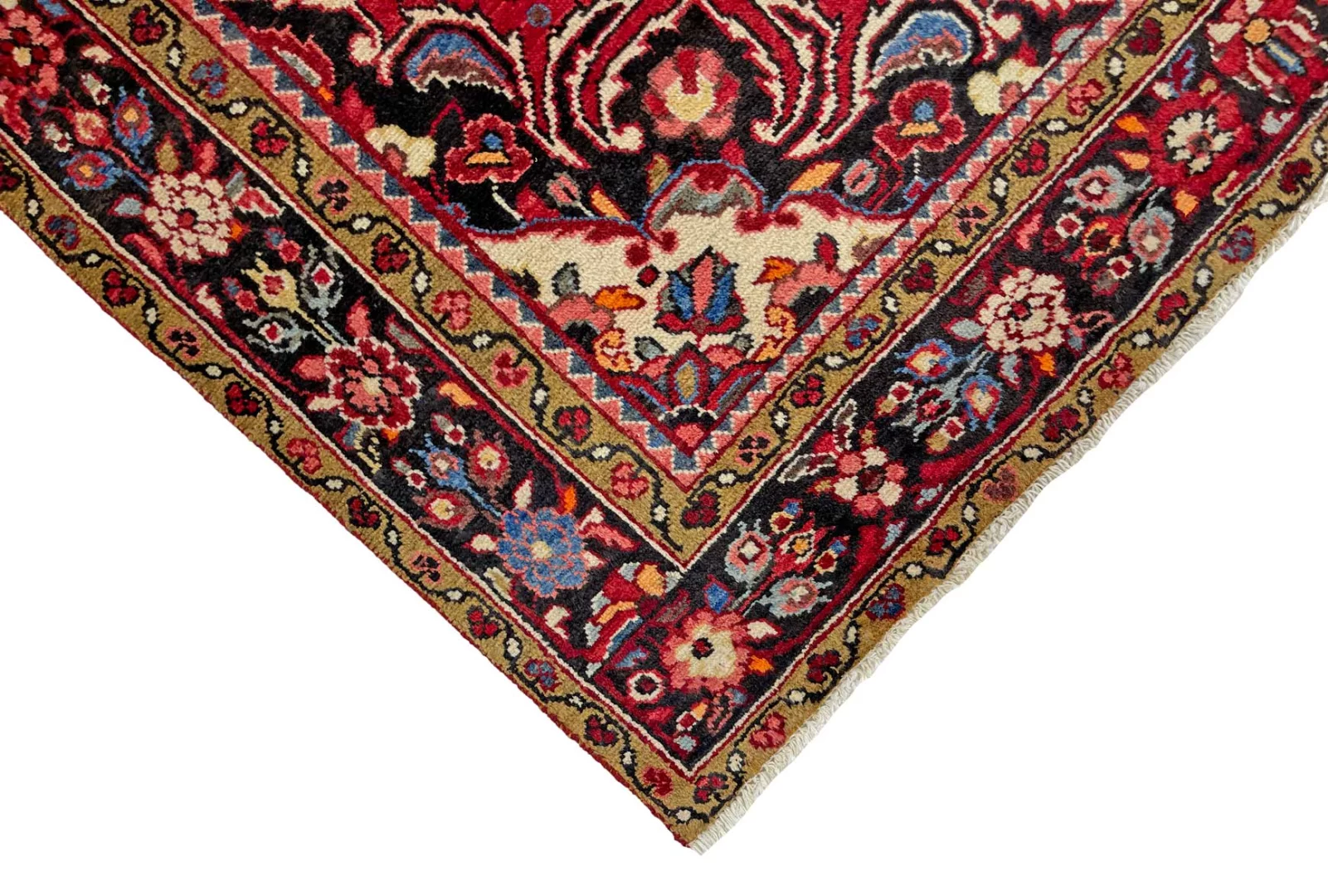 Hamadan Perserteppich aus Iran, 265 × 164 cm