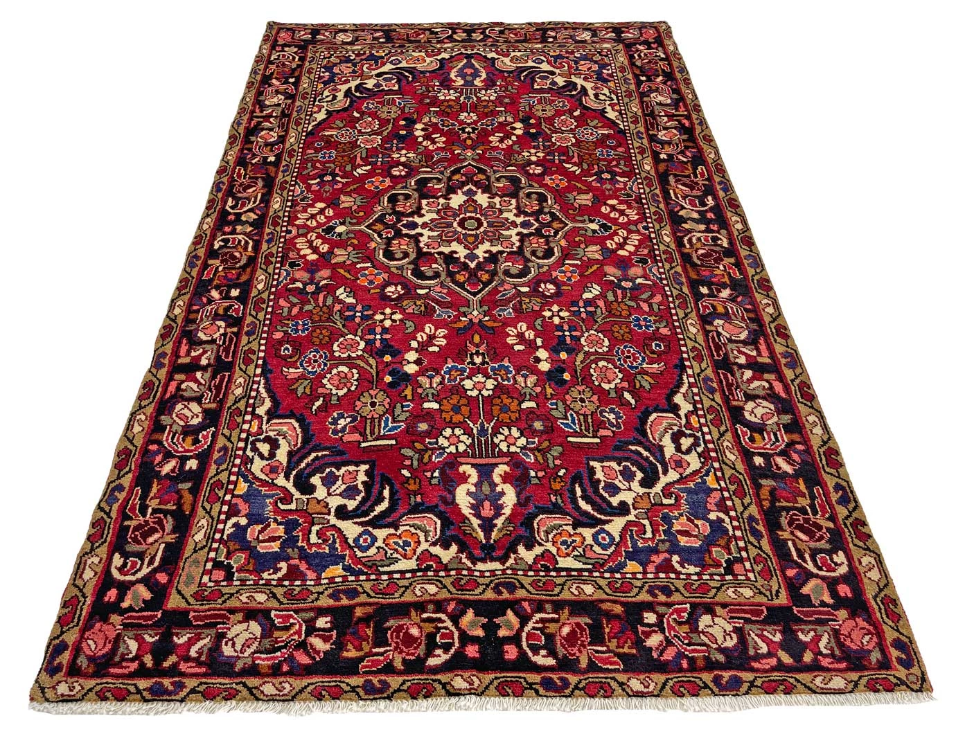 Hamadan Perserteppich aus Iran, 266 × 159 cm