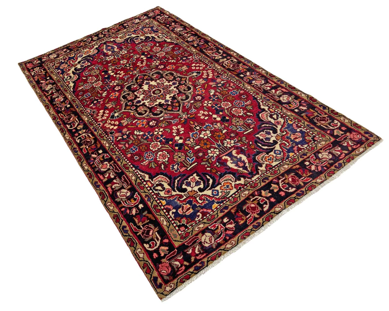 Hamadan Perserteppich aus Iran, 266 × 159 cm