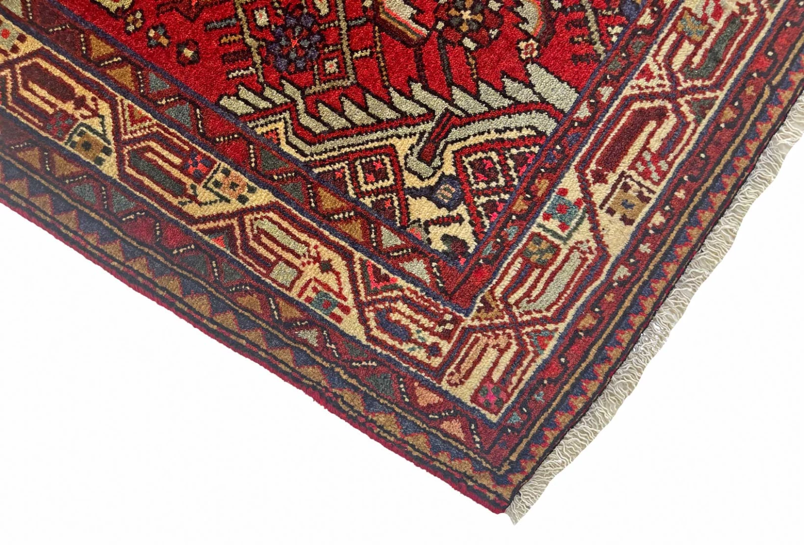 Handgeknüpfter Hamadan Perserteppich 293 × 81 cm