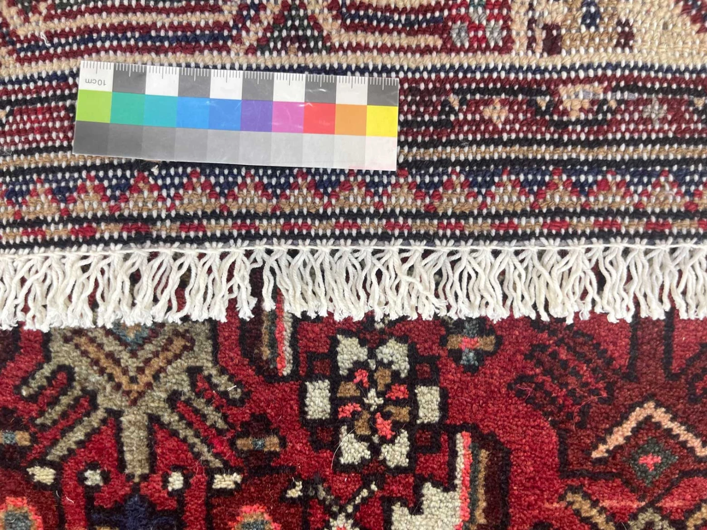 Handgeknüpfter Hamadan Perserteppich 293 × 81 cm