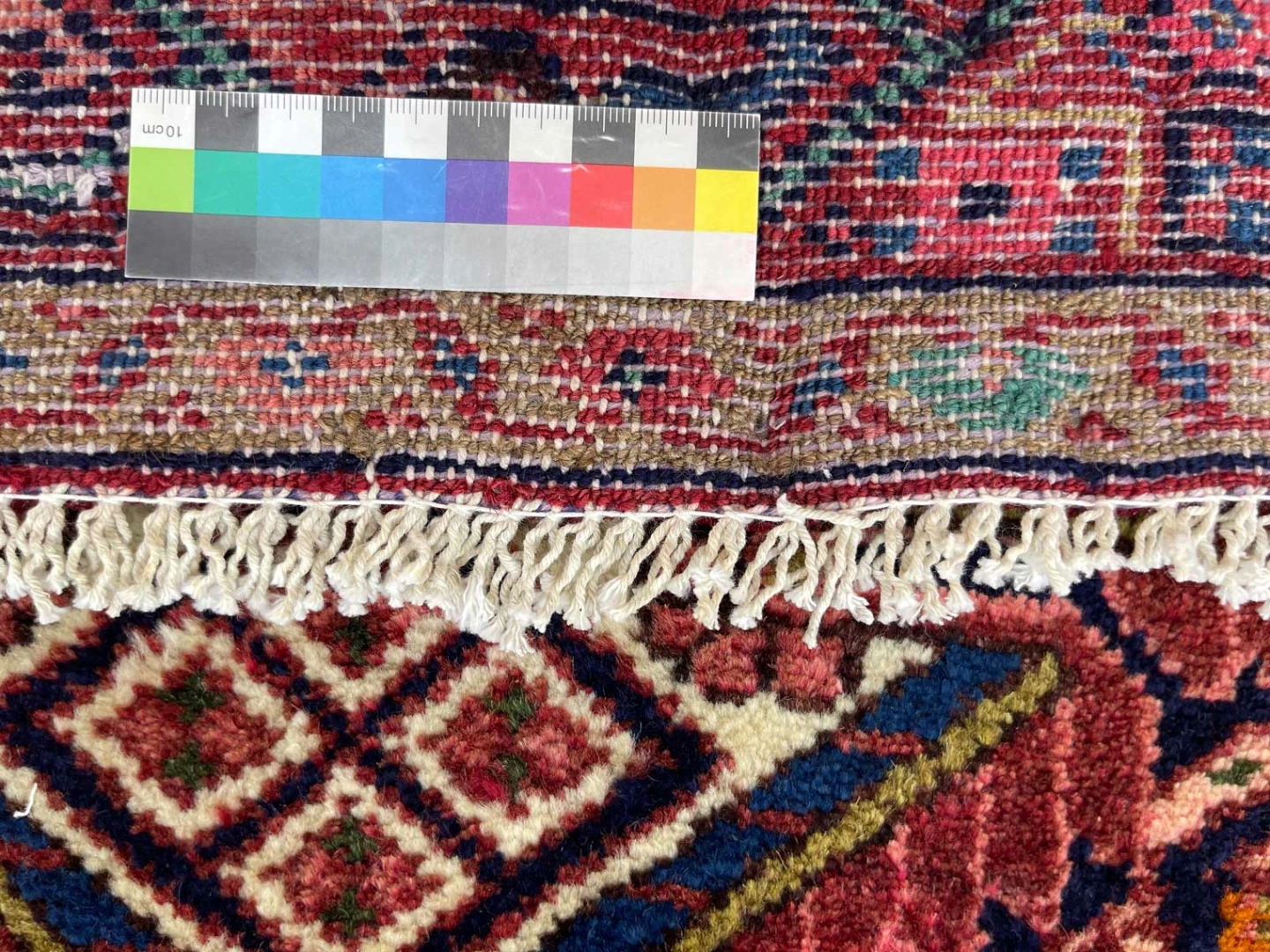 Handgeknüpfter Hamadan Perserteppich 295 × 86 cm