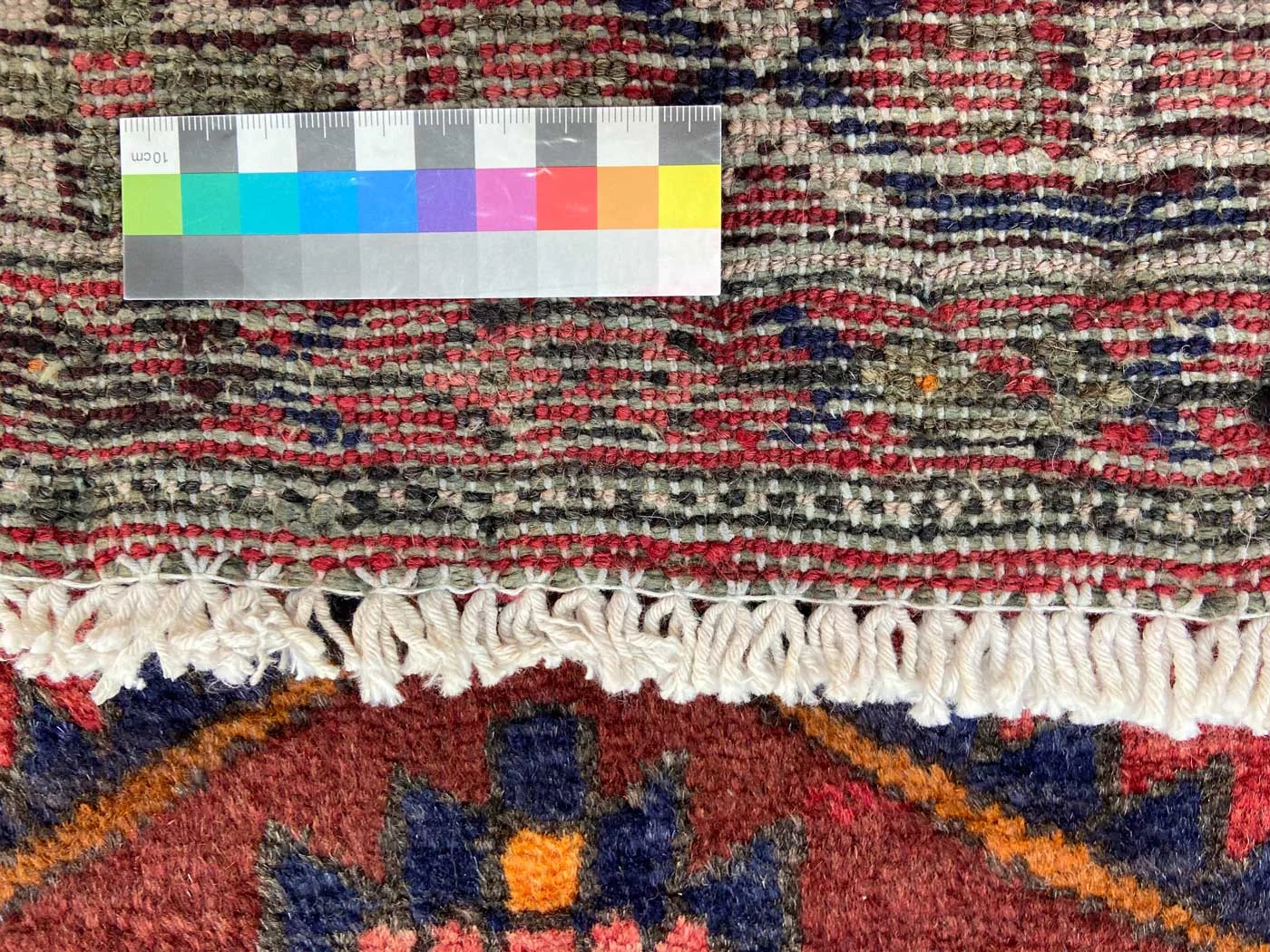 Handgeknüpfter Hamadan Perserteppich 297 × 101 cm