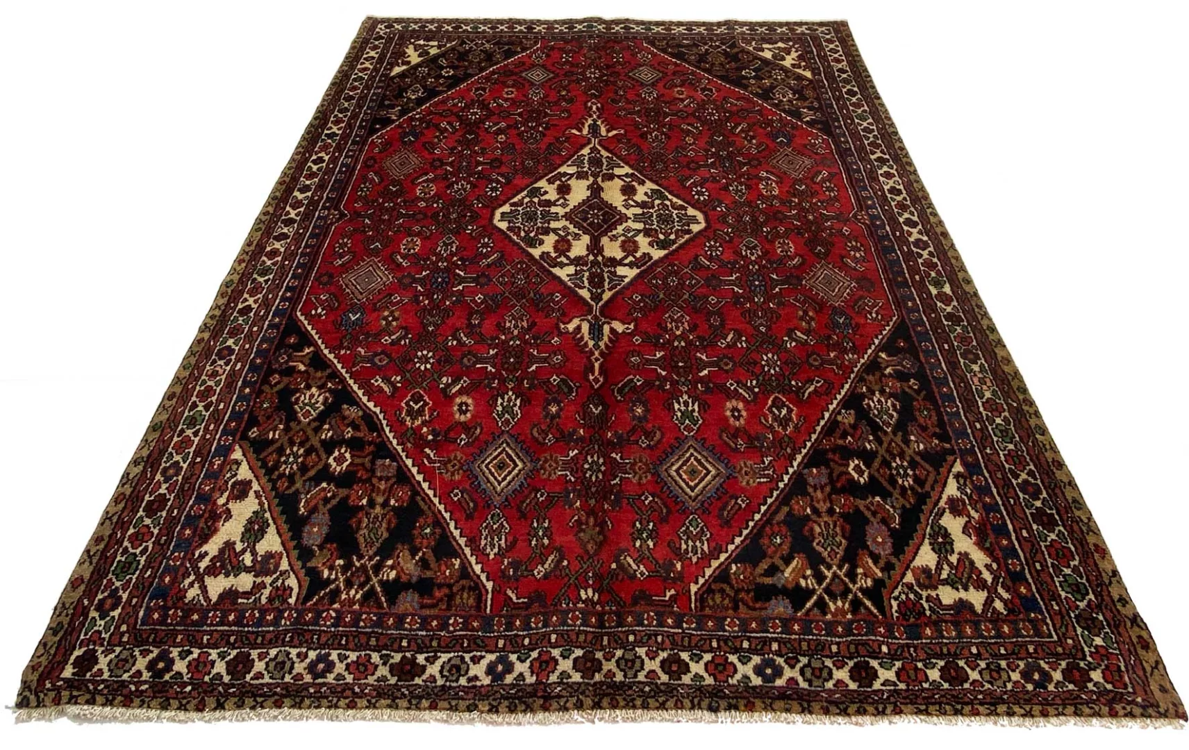 Hamadan Perserteppich aus Iran, 299 × 211 cm