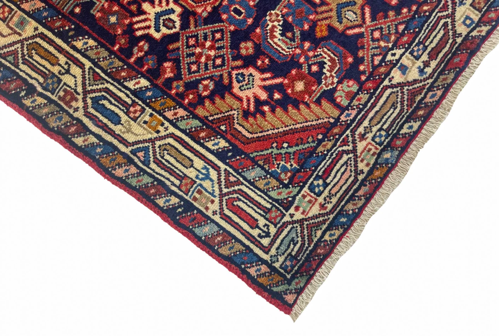Handgeknüpfter Hamadan Perserteppich 299 × 82 cm