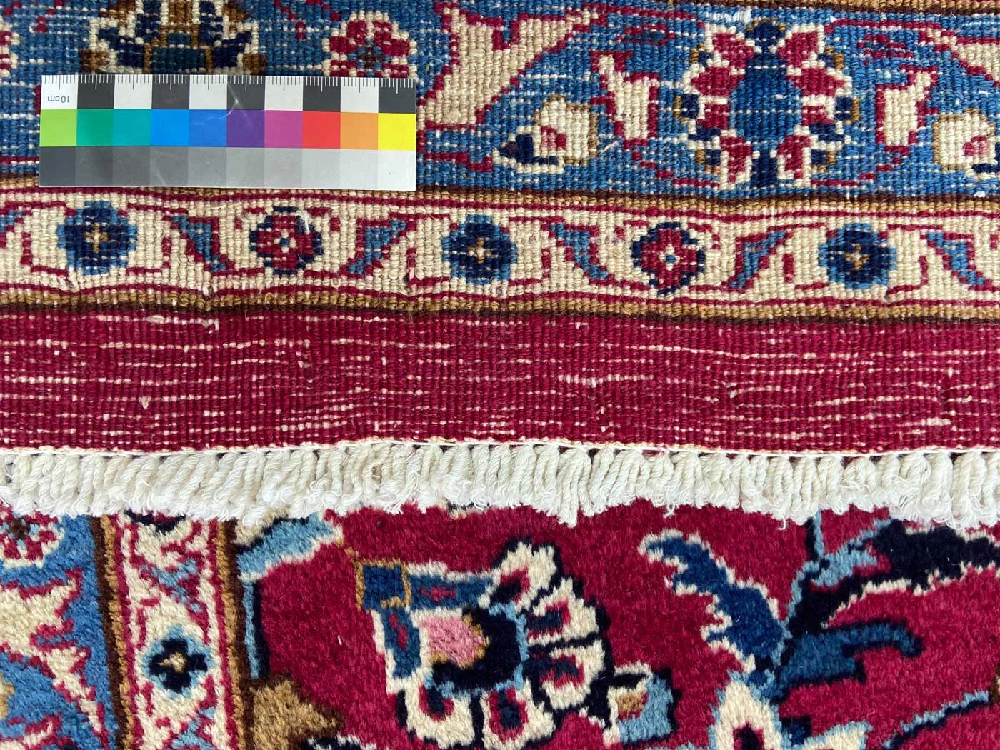 Handgeknüpfter Hamadan Perserteppich 304 × 113 cm