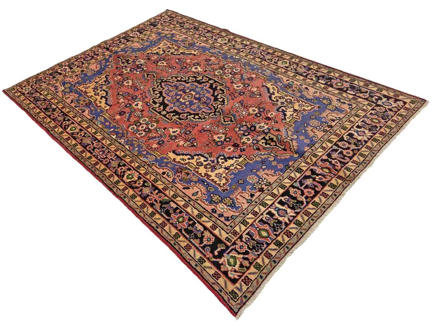 Hamadan Perserteppich aus Iran, 302 × 210 cm