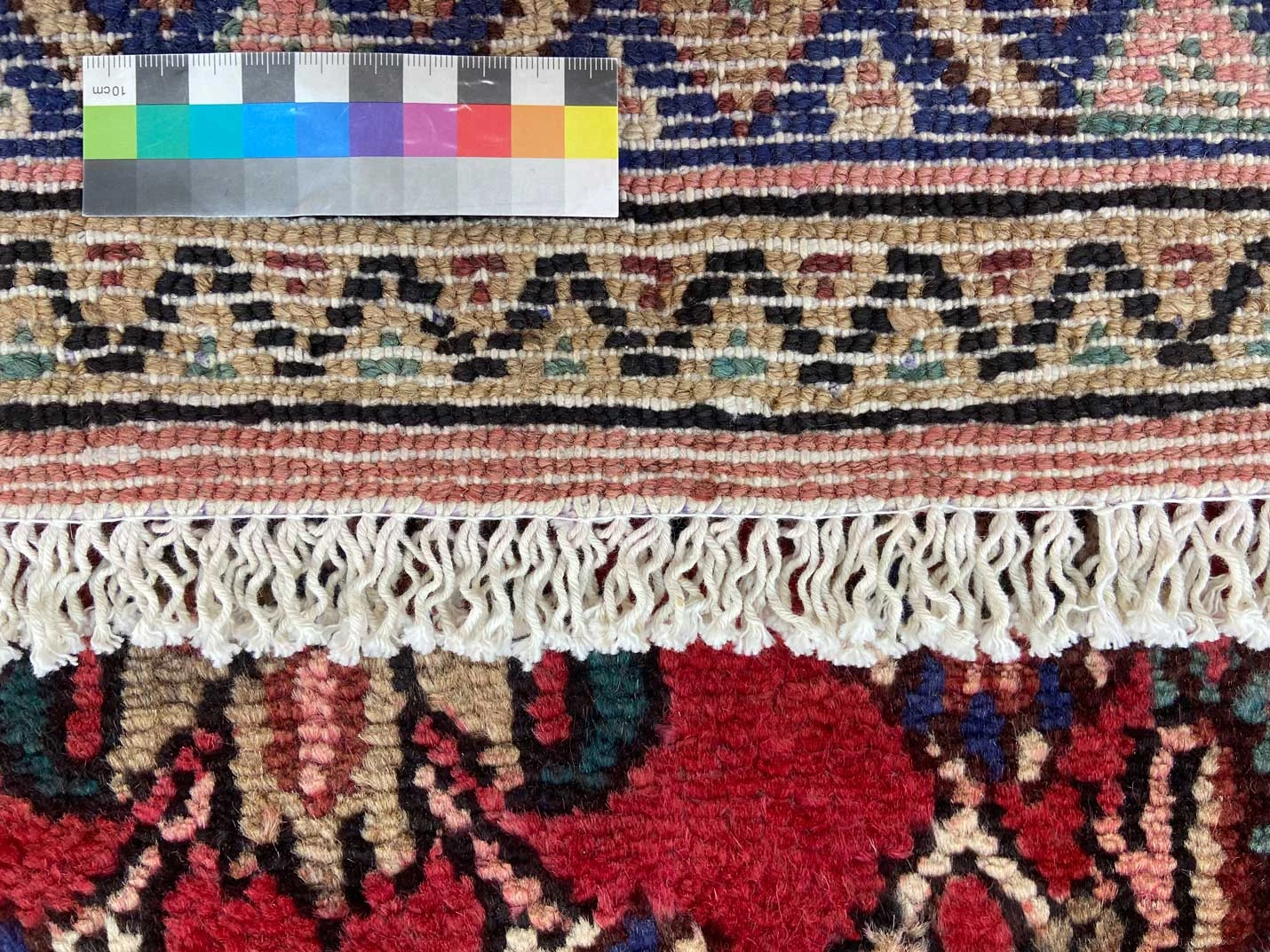 Handgeknüpfter Hamadan Perserteppich 306 × 216 cm