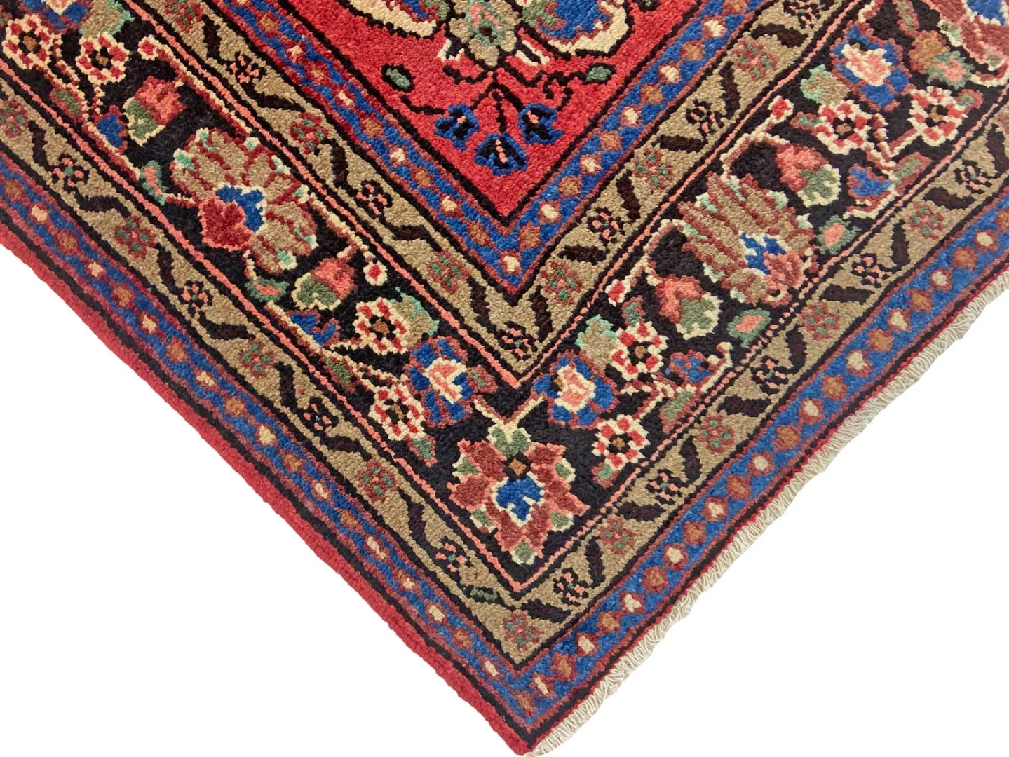 Handgeknüpfter Hamadan Perserteppich 317 × 214 cm