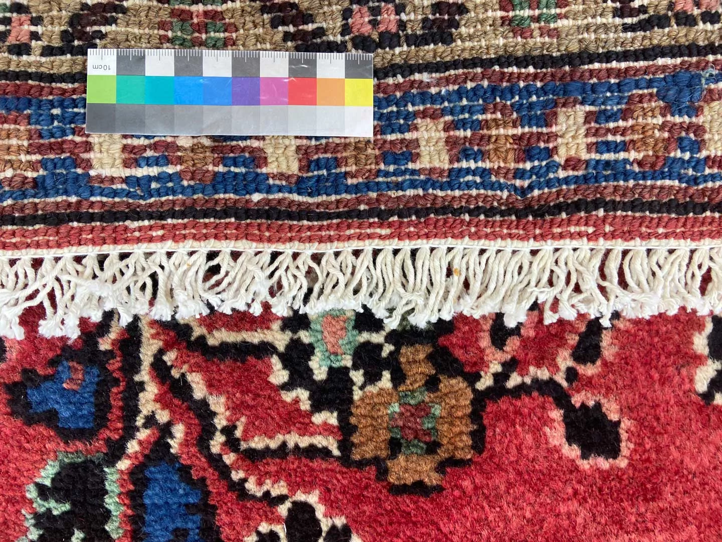 Handgeknüpfter Hamadan Perserteppich 317 × 214 cm