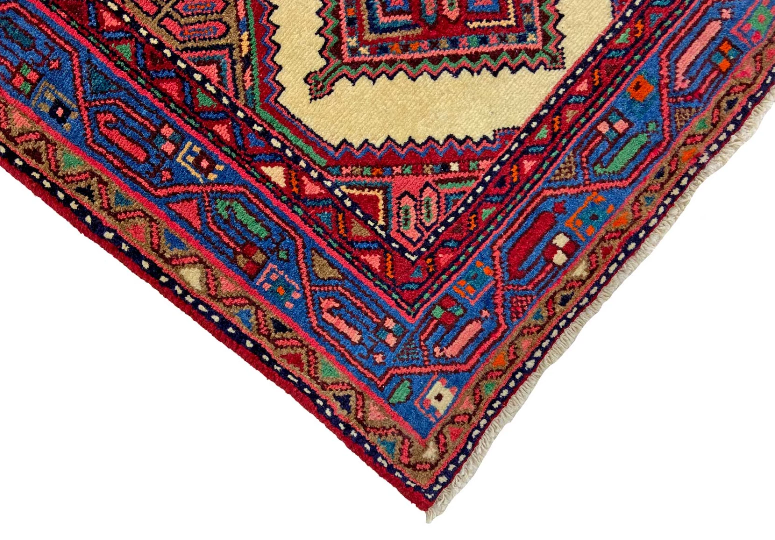 Handgeknüpfter Hamadan Perserteppich 318 × 81 cm