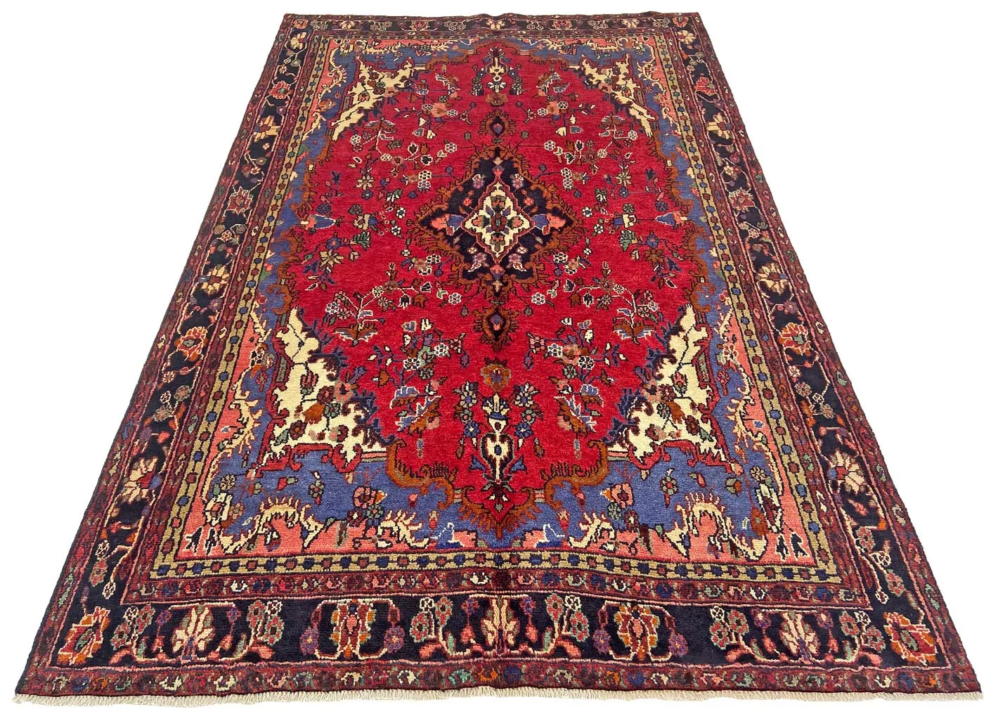 Hamadan Perserteppich aus Iran, 324 × 204 cm