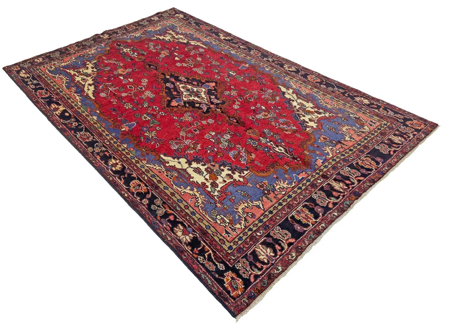 Hamadan Perserteppich aus Iran, 324 × 204 cm