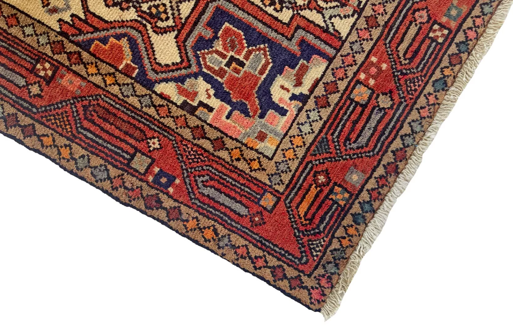 Handgeknüpfter Hamadan Perserteppich 325 × 80 cm