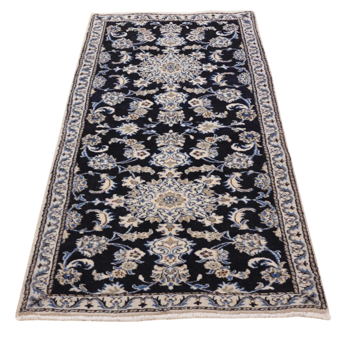 Nain Perserteppich aus Iran, 194 × 81 cm