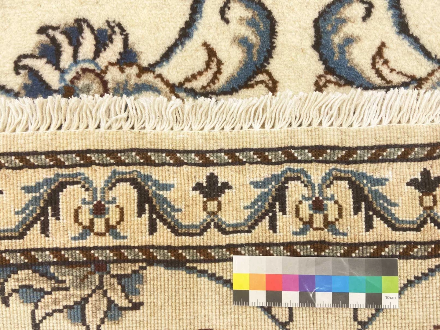 Nain Perserteppich aus Iran, 197 × 77 cm