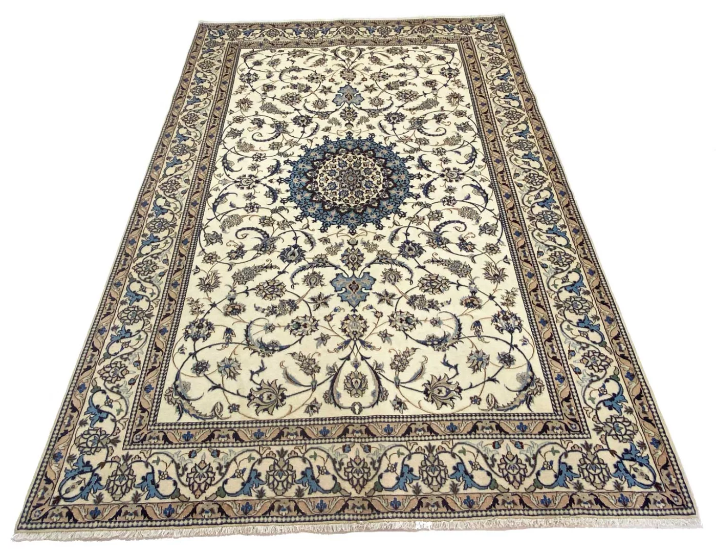 Nain Perserteppich 306 × 206 cm aus Wolle, handgeknüpft