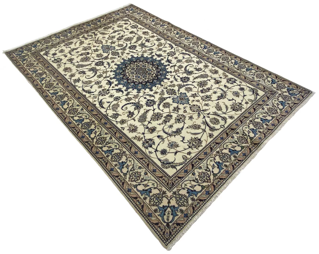 Nain Perserteppich 306 × 206 cm aus Wolle, handgeknüpft