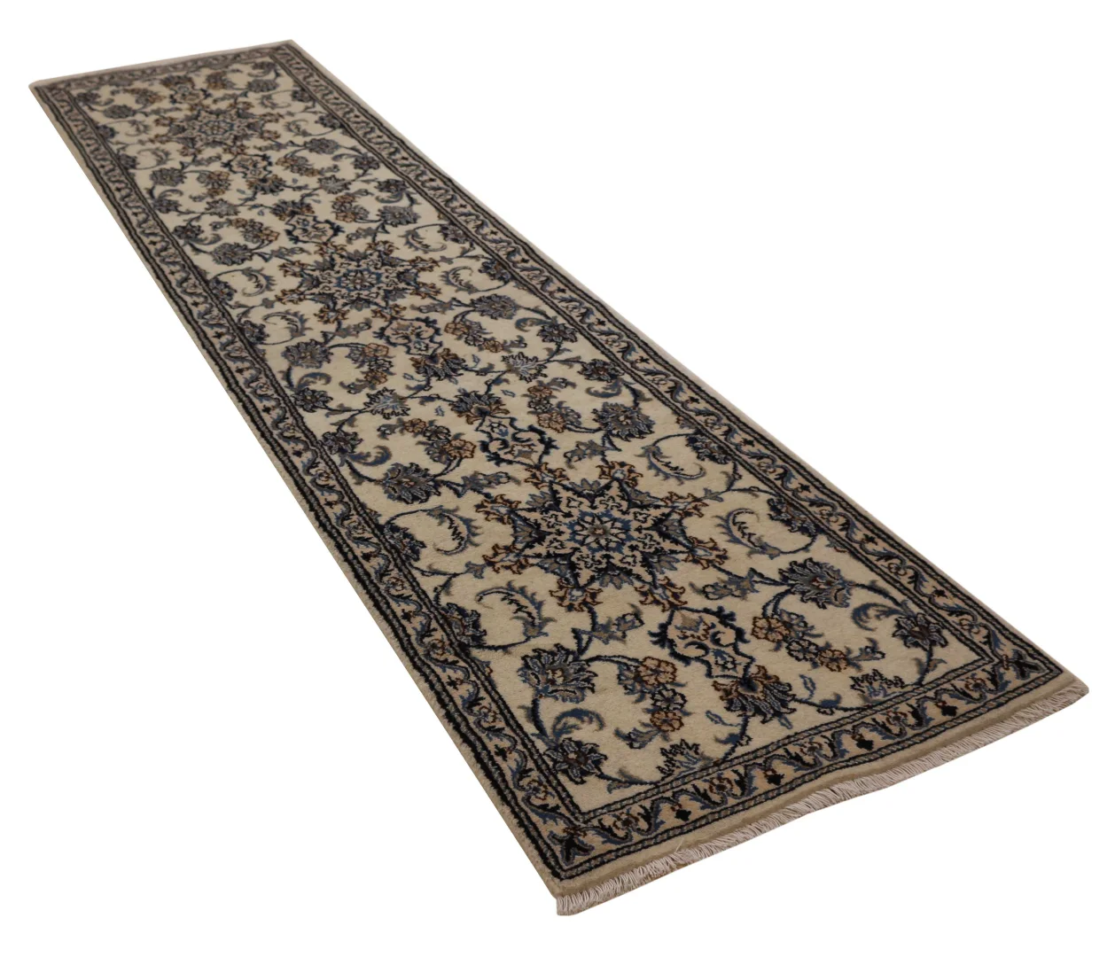 Nain Perserteppich aus Iran, 315 × 77 cm