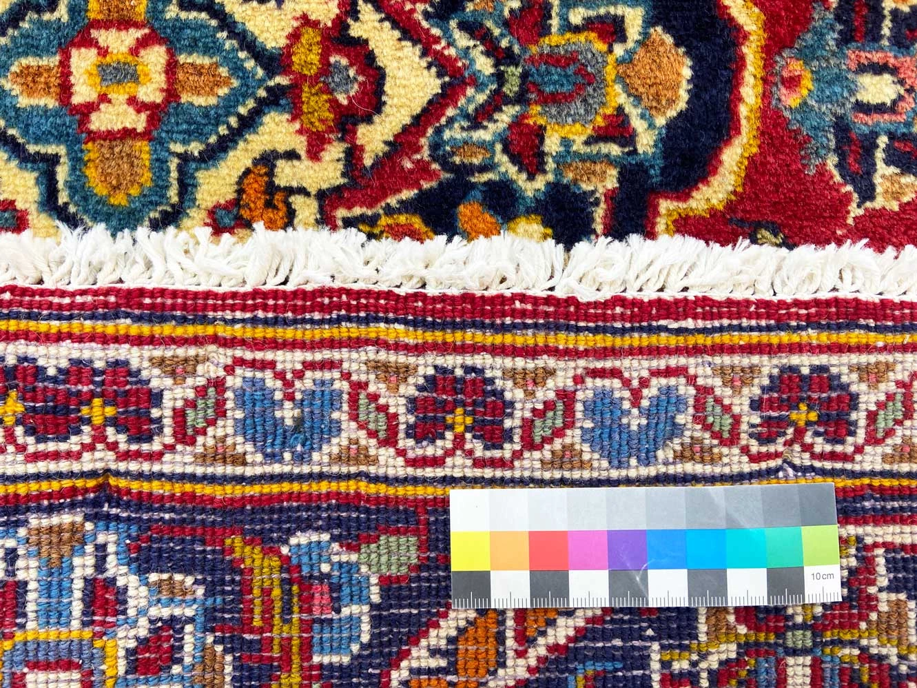 Handgeknüpfter Kashan Perserteppich 152 × 101 cm
